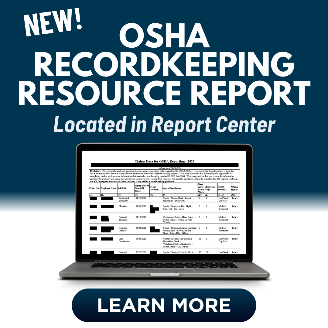 OSHA Recordkeeping Resource Report